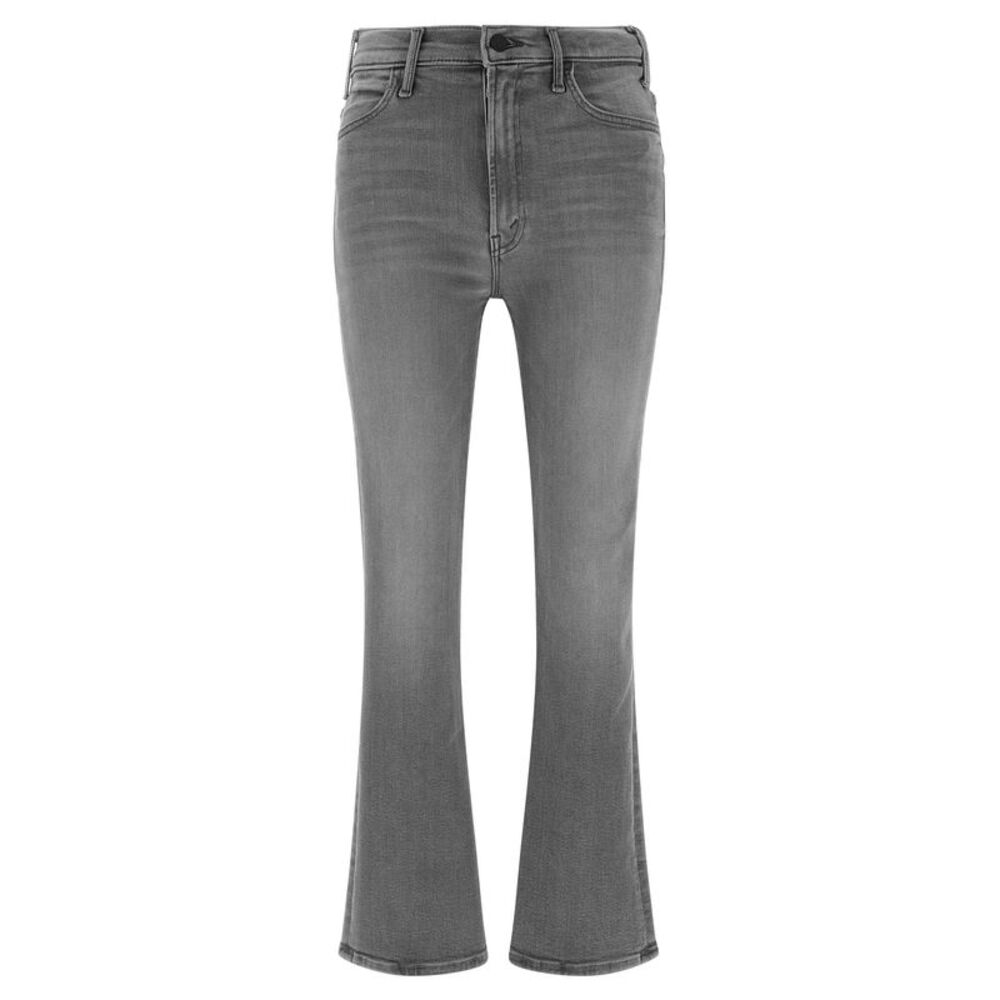 Mother Denim Gray Cotton Skinny Women's Jeans